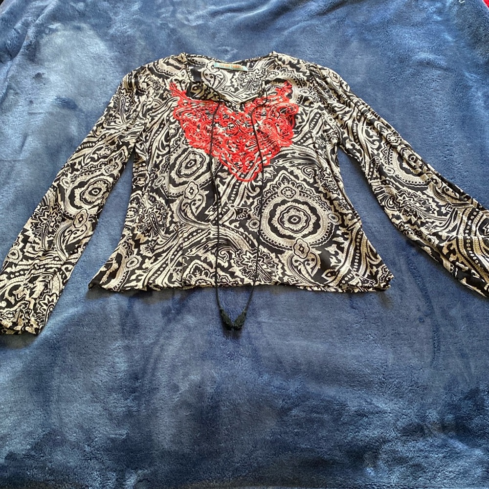 Flying Tomato Boho Blouse